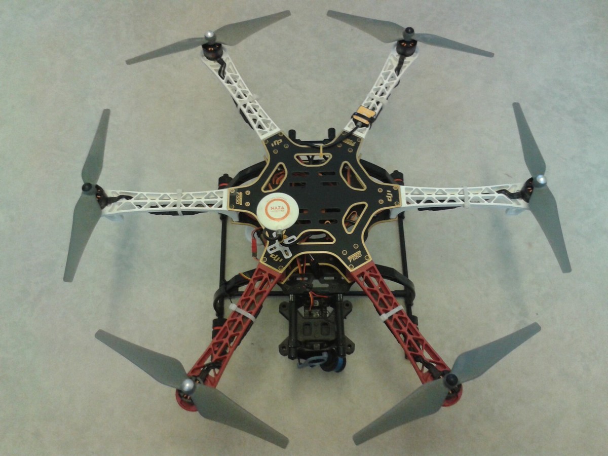 DJI F550 Hexacopter Naza V2 GPS E300 System 920Kv Motors ESC Tarot