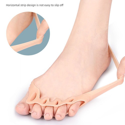 Gel Toe Separator Silicone Insoles Stretcher Foot Spacer Bunions Corrector Soft - Picture 5 of 14