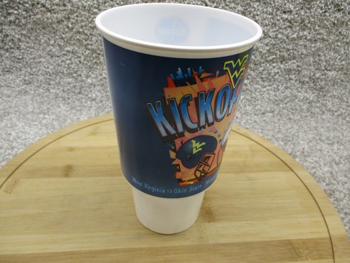 Vintage WVU Mountaineers Cup Field Football Morgantown 1998 Retro Ohio NEW - Picture 4 of 8