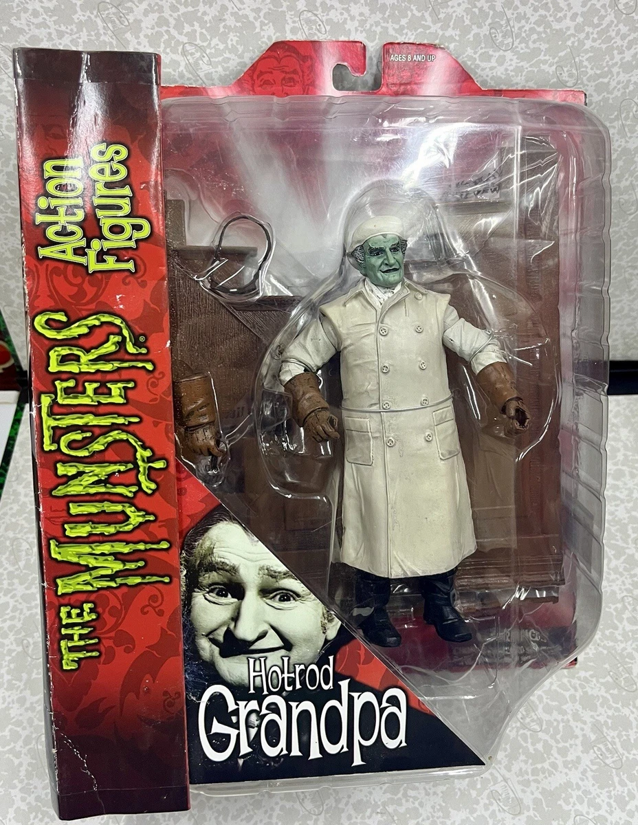 Figurine Hotrod Grandpa Des Munsters - Diamond Select - PVC - Édition 2011