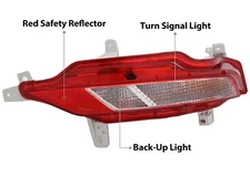 For 2022-2024 Hyundai Tucson Turn Signal Reverse Light Passenger Side HY2883107