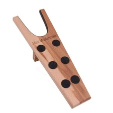 Stiefelknecht Ausziehhilfe europäisches Buchenholz  mit GRAVUR Wunschtext