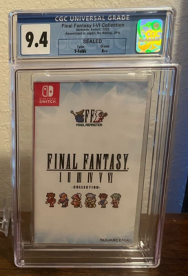Final Fantasy I-VI Collection Pixel Remaster -Nintendo Switch-CGC
