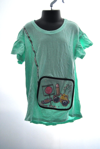 Girls' Shirt by Wonder Nation Size 7/8 Teel in Color - Picture 8 of 24