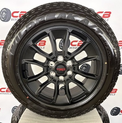 Toyota Tundra TRD PRO 20  OEM Matte Black Takeoff Wheels and Tires