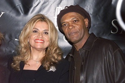 Suzanne de Passe Samuel L Jackson were honored at a Lincoln-Savoy - Old Photo 2
