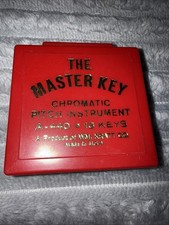 Vintage The Master Key Chromatic Pitch Instrument A-440 13 Keys