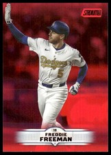 2025 Stadium Club #168 Freddie Freeman Red Foil