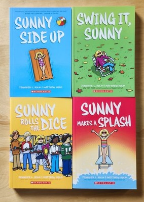 SUNNY by Jennifer & Matthew Holm 4 Book Lot