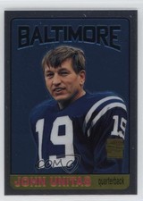2000 Topps Johnny Unitas Reprints Chrome Johnny Unitas #R9 HOF 1f3n
