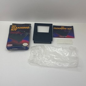 Nintendo NES Cleaning Kit 1989 Original Complete Boxed Control Deck Cleaner READ