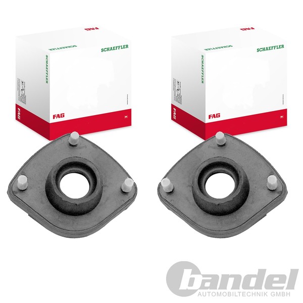 2X Schaeffler Fag Domlager Vorne Passend FüR CitroËN Saxo Peugeot 106-image