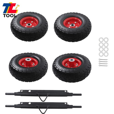 #ad Generator Wheel Kit All Terrain Solid Never Flat Tires Wheel For Honda EU3000is $80.24