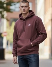 Rare New Balance NB Mens M Prototype Sample Maroon Hoodie Pullover NWT