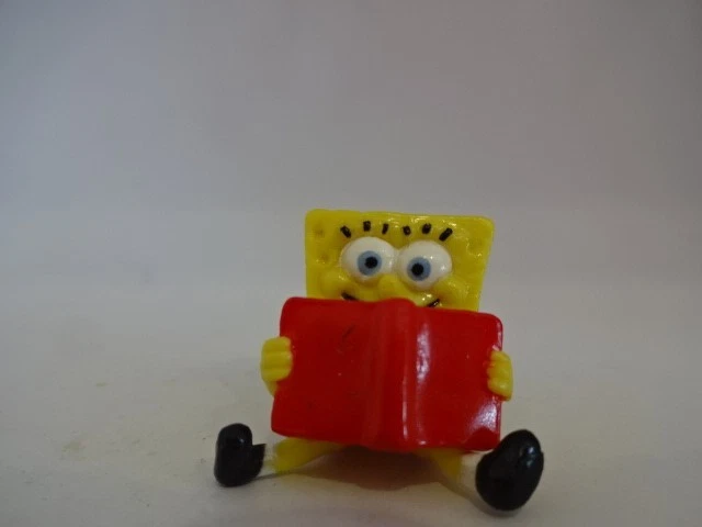 Film & Fersehfigur " SpongeBob " SpongeBob Schwammkopf mit Buch - Bild 1 von 1