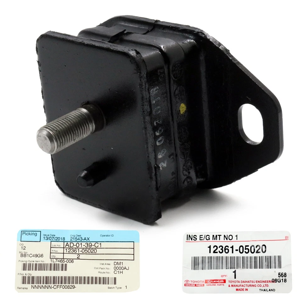 FIT TOYOTA Hilux 5Gen RN80 LN85 90 LN106 LN100 1988-1997 Engine Mounting Genuine - Image 2 of 4