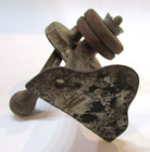 Old 1920's Dazey Sharpit Hand Crank Knife Sharpener w Original Grinding Wheels — photo 6