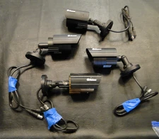 Lot of 4 Swann Pro-500 Bullet Security Camera N3960