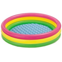 Planschbecken Mit Aufblasbarem Boden 147 Cm Neu