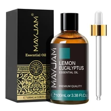 MAYJAM 100ml Lemon Eucalyptus Essential Oil 100% Pure & Natural Aromatherapy Oil