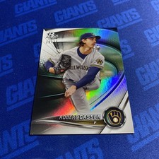 2022 Bowman Platinum - Robert Gasser #TOP-15 Brewers - Platinum Bar /75