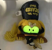 Vintage Garfield Halloween Witch Plush "Are We Scared Yet " 1978