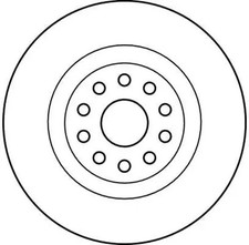 Disque de frein Lancia THESIS