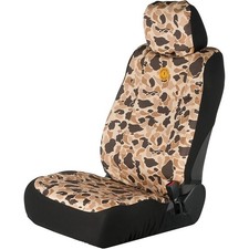 Universal Fit Durable Polyester Bench Seat Cover Trucks Suvs W Seat Belt Access