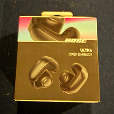 Bose Ultra Open Earbuds Wireless Bluetooth In-Ear Double Earpieces Black