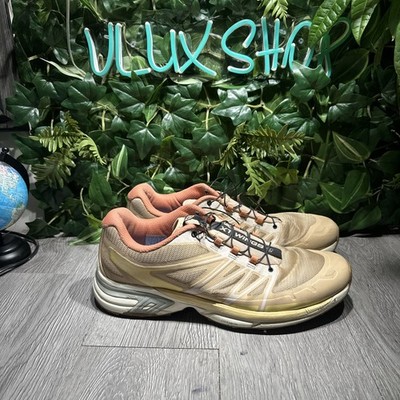 Mens Salomon XT Wings 2 Running Shoe Ginger Root/Morganite/Sun Kiss 416261 Sz 13