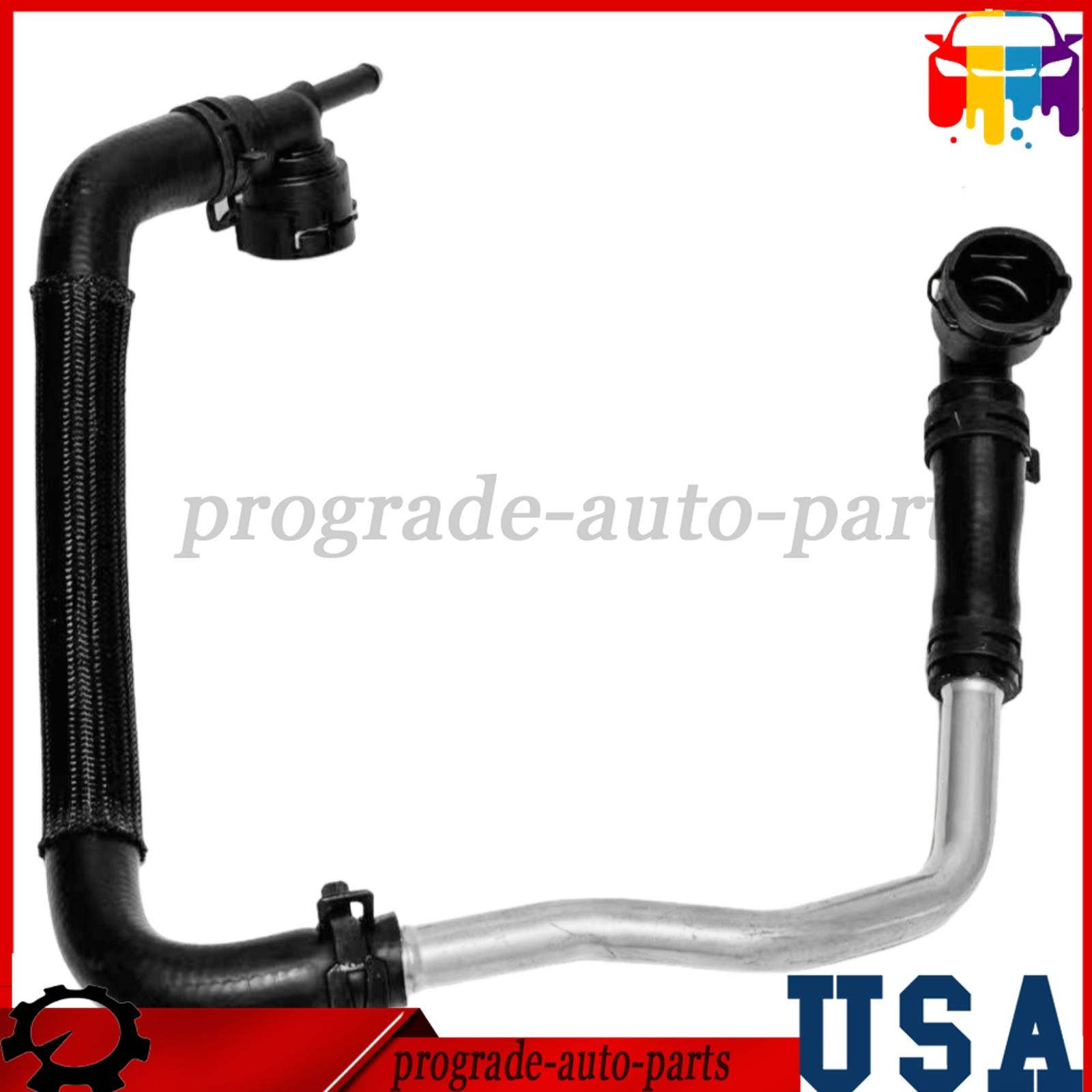 For68280784AB  Jeep Wrangler 2.0L-L4 2018-2021 New HVAC Heater Hose Kit US Stock