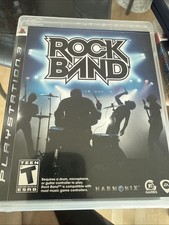 Rock Band Sony PlayStation 3 PS3, 2007 , Manual, Case Complete Vintage Tested