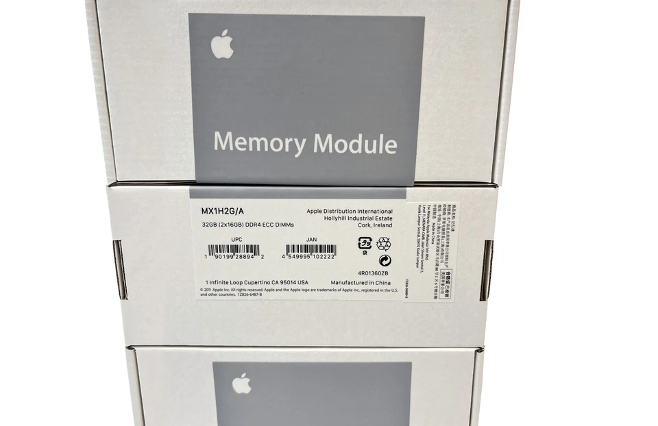 New Genuine Apple 96GB (6x16GB) DDR4 2933MHz RAM Memory Kit for Mac Pro 2019 - Image 2 of 4