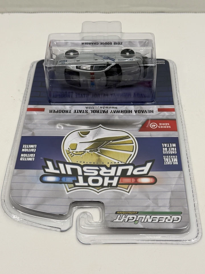 Greenlight Hot Pursuit 2019 Dodge Charger Nevada Highway Patrol State Trooper  - Image 4 of 4