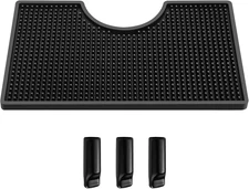 Beer Tower Drip Tray PVC Kegerator Mat Beer Tower Drip Tray Thick Bar Service Ma