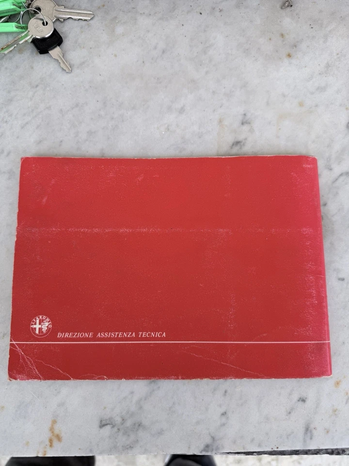 Alfa Romeo Giulietta 1.3/1.6 . Libretto uso e manutenzione Originale - Immagine 2 di 2