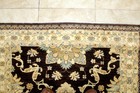 14X4 SPECTACULAR MINT HAND KNOTTED VEGETABL DYE 300KPSI WOOL TABRIZZ RUG RUNNER — photo 9