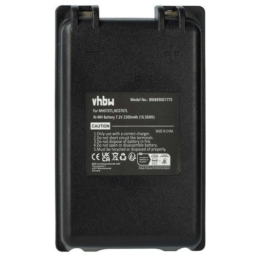 Batteria 2000 MAh CS-ALK707BL - Ricambio Per Trasmettitori Autec CB71.F, FUA10, UTX97, 7.2V Ni-MH - Foto 13