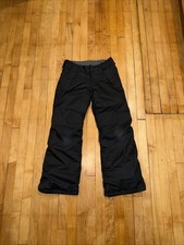 Burton DryRide Cargo Chittagong Black Snow Ski Snowboard Pants Boys Large 14/16