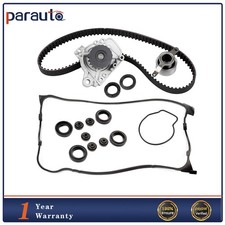For 96-00 Honda Civic Del Sol 1.6 Timing Belt Kit Water Pump Valve Cover D16Y7