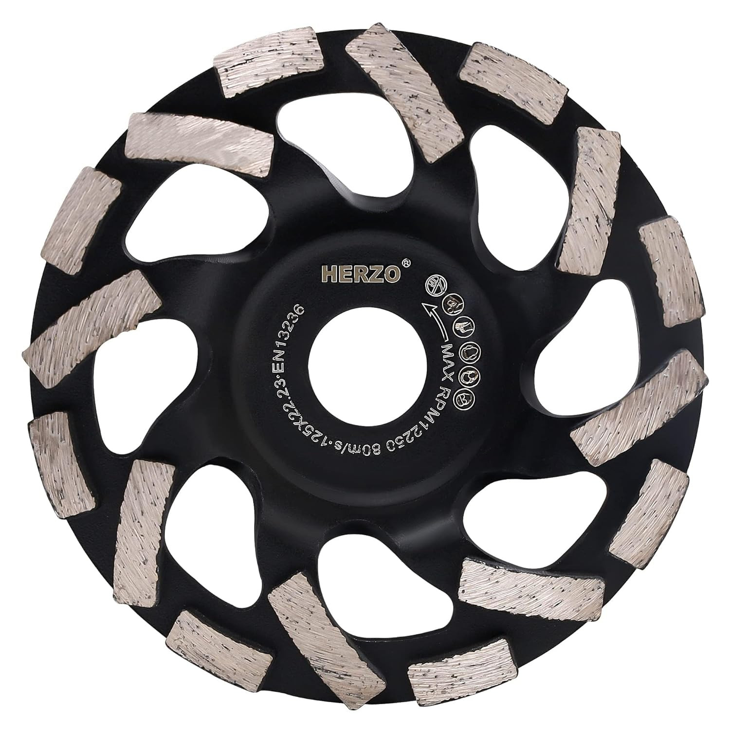 Mola Diamantata 125mm per Smerigliatrice - Trasforma il Cemento in Burro