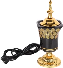 Electric Incense Burner Metal Bakhoor Burner Arabian Incense Burner Stove Middle