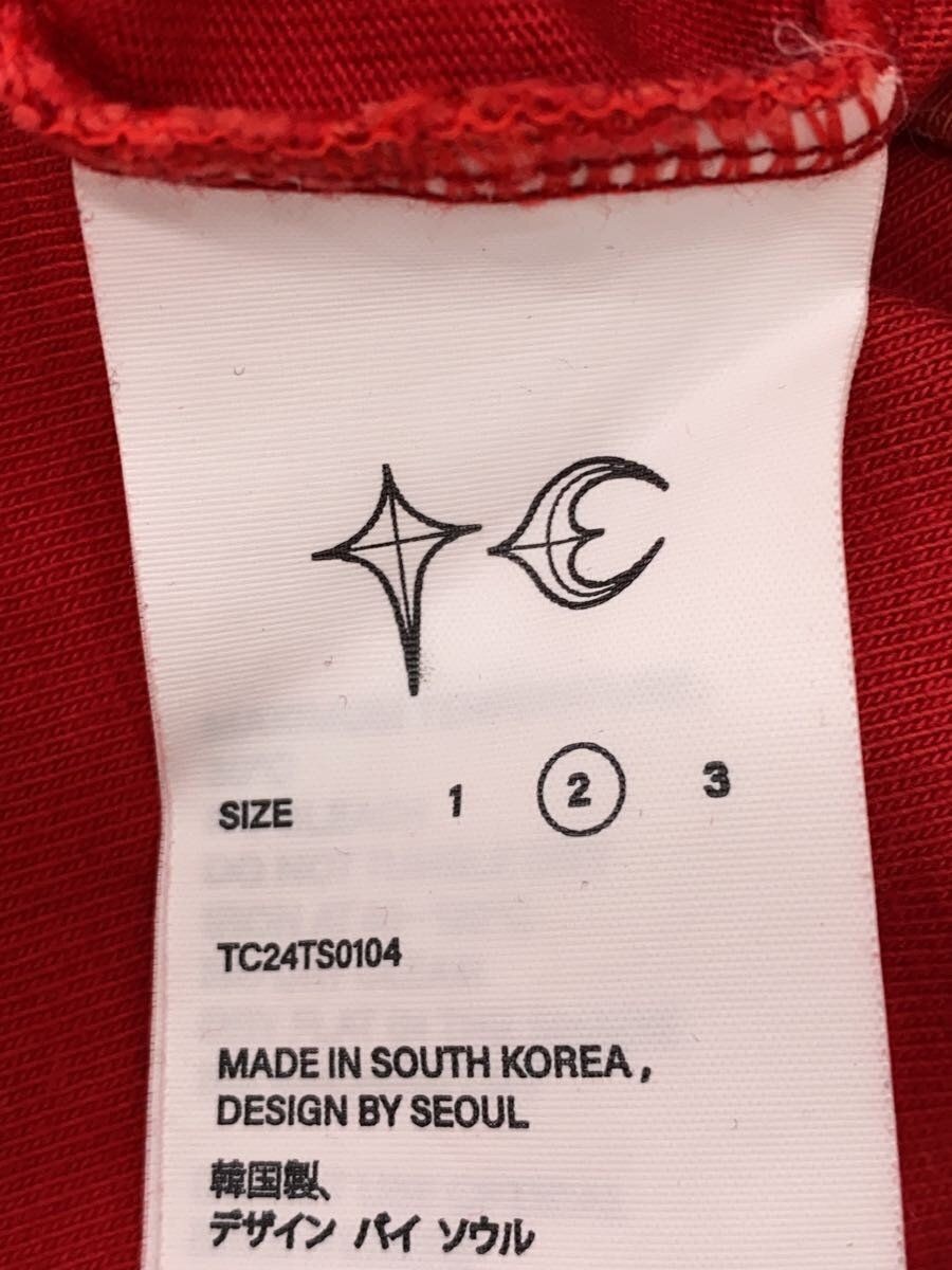 ALTRA T shirt altre marche Thug Club 2 cotone ROSSO TC24TS0104 usata