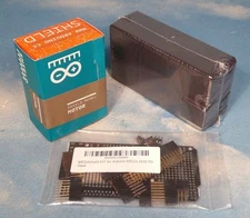 ARDUINO A000079 MOTOR SHIELD + MEGA 2560 R3 SHIELD KIT + FREE ENCLOSURE * SEALED