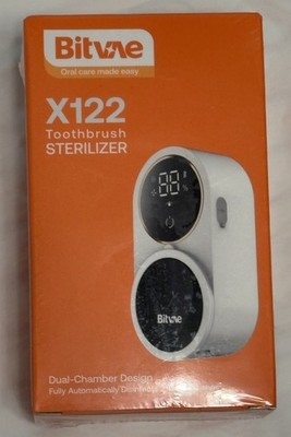 Bitvae X122 Toothbrush Sterilizer with Digital Screen Two Toothbrushes Uv Tech