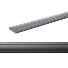 Mild Steel 3000mm Handrail 40 x 12mm Convex Bar