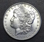 1878-S Morgan First-Year Silver Dollar:  Great UNC Condition