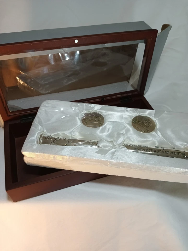 Juego de regalo de recuerdo plateado Stephan Baby para bebé Foto 2 de 4