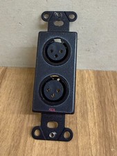 RDL DB-XLR2F Dual XLR 3-pin Female Jacks on D...
