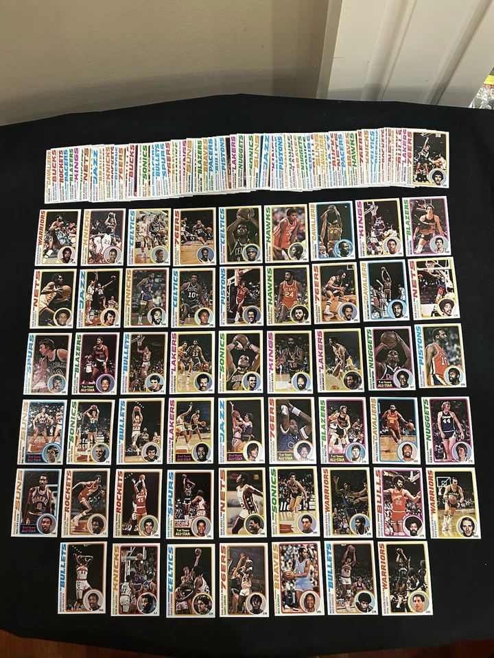 1978-79 Topps Basketball Complete Set 132 Mint Bernard King RC Jabbar Erving *2 - Image 2 of 4